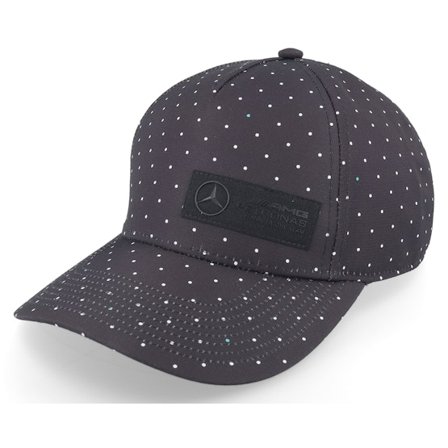Formula One - Motor Noir adjustable Casquette - Mercedes AMG F1 23 Team Polka Dot Black Adjustable @ Hatstore