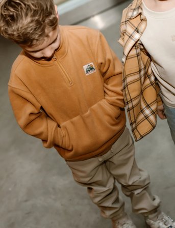 Daily 7 Canvas Parachute Pants - Beige - 104