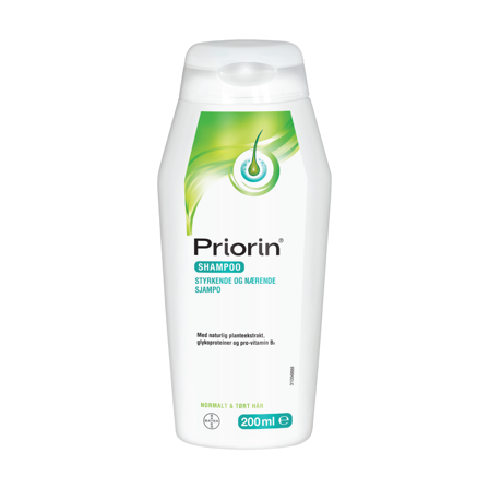 Priorin shampoo normal & tørt hår, 200 ml