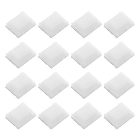 LED Ljusramp Fästklämmor för Montering 100st Nylon Vita Fästklämmor[HK]