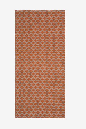 Horredsmattan - Plastic Lexi - Orange - Plasttepper - 70X450 - Fra Homeroom