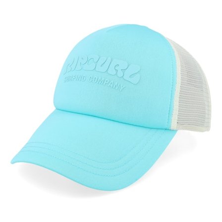 Rip Curl - Blå trucker Caps - Surf Puff Electric Blue Trucker @ Hatstore