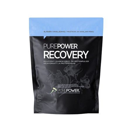 PurePower Recovery 400 g Vanilje & Blåbær 400 g, Sport & Velvære, Protein & Energi, Proteinpulver