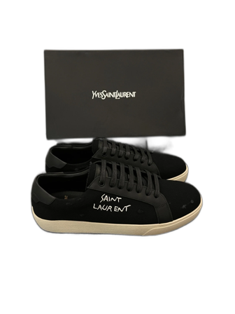 Svarta Saint Laurent skor