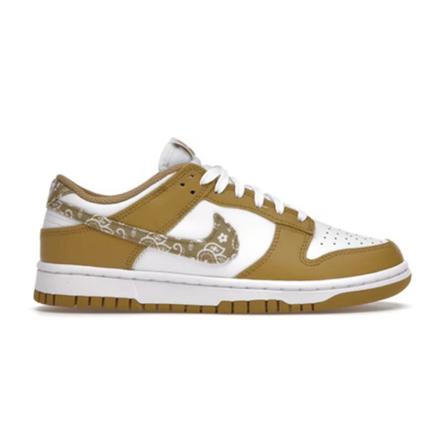 Nike Sneakers Dunk LOW Paisley Pack Barley Gul, Dame, Størrelse: 39 EU
