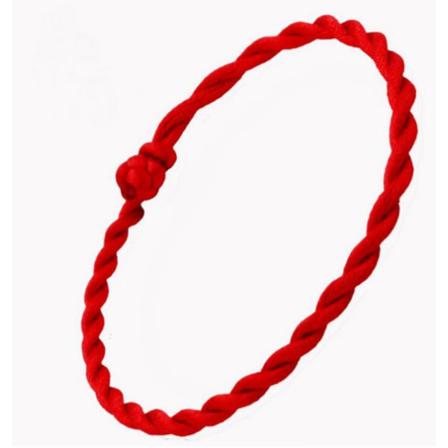 Red Ribbon Vänskaps Lycko Armband Röda Bandet, Red String