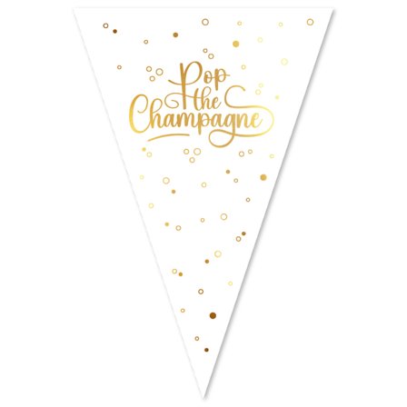 Vimpelgirlander Pop the Champagne 10 m