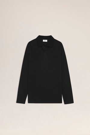 NN.07 Paul Polo Male Black Organic Cotton