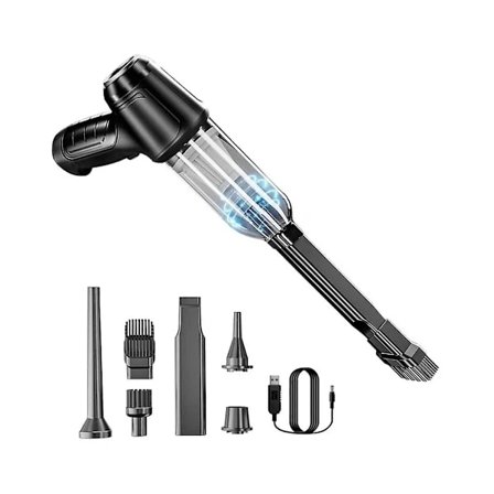 Trådløs Håndholdt Bil Støvsuger, 9000PA Stærk Sugekraft Håndholdt Støvsuger Ledningsfri Genopladelig