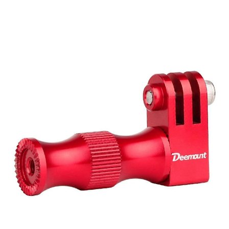 Cykelhjulnav Axel Kamerafäste Hållare Mountainbike Tre Action Kamera Klämma Röd