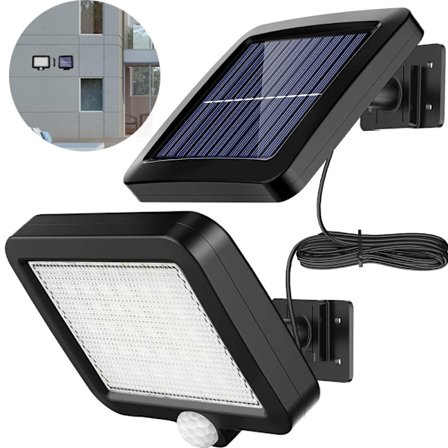 Outdoor Solar Light, Motion Sensor, Separate Design, Energy-Efficient Storage, COB Light Source, Induction Modes, Easy Installation, High Strength