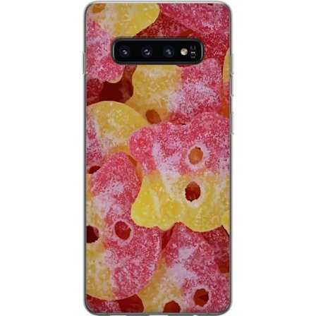 Kompatibelt Mobilskal till Samsung Samsung Galaxy S10 BUBS Raspberry | Blueberry