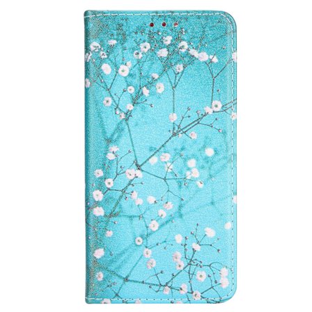 PU Læder Wallet Case med Kortlommer og Magnetisk Knap Cover til Iphone 12 Pro