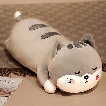 40/60cm Sød Shiba Inu Hundelegetøj Elastisk Stoppet Plys Blød Katte Ræv Pude Sovepude Børn Gave Drop Shipping Engros