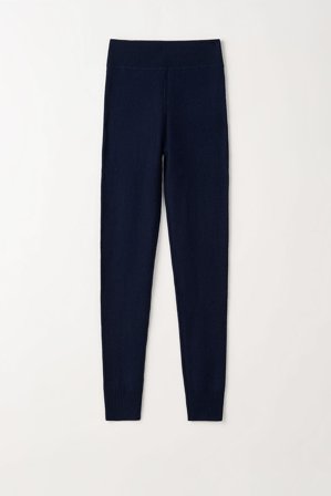 Soft Goat - Ski Leggings - Women cashmere pants - S - Navy