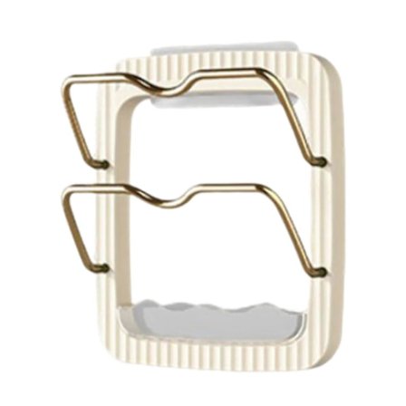 Kattilankansien järjestäjä, kattilankansiteline, helposti asennettava kattiloiden ja pannujen järjestäjä, kattilankansien pidike kaapin oven seinälle