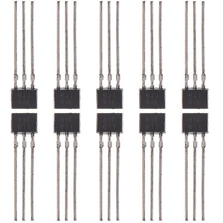 10 stk 41f/0h41/sh41/ss41f/s41 Bipolær Hall-elementsensor To-92ua Trykk 41f