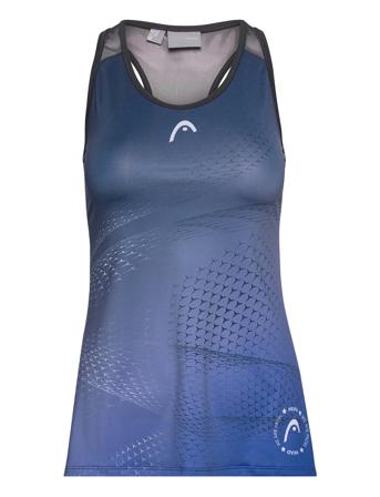 Play Tech Tank Top Women Blue Head