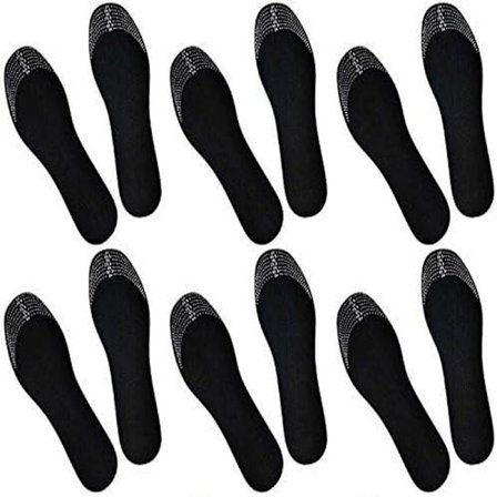 6 par luktabsorberande och fuktabsorberande skoinlägg med aktivt kol