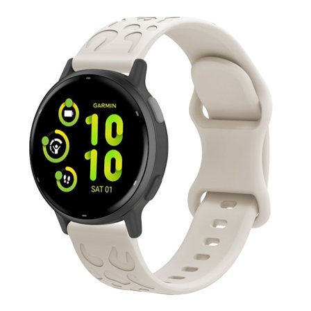 18 mm silikonikellon ranneke Garmin Forerunner 265S, Fossil GEN6, Huawei honor
