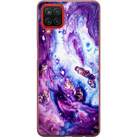 Yhteensopiva Puhelinkuori Samsung Galaxy A12 Lila