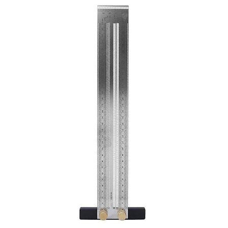 Skrive Lineal i Rustfrit Stål, T-Form, Markering Lineal, Præcisionslineal Tømrer Måleværktøj Til