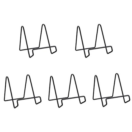 5-pak Tallerkener Billedrammeholder SORT LILLE SORT SORT