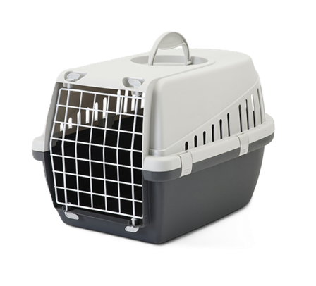 Savic - Transportbur Trotter 1 Grey 49 x 33 x 30 cm - Katt - Kattebur & transportvesker - Transportbur - ZOO.no