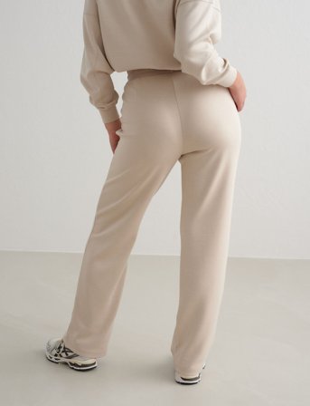 aim ́n Comfy Modal Wide Pants - Beige - XS