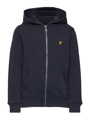 Classic Zip Hoodie Huppari Sininen Lyle & Scott Junior