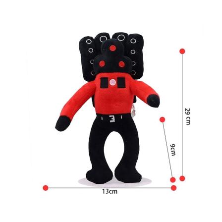Skibidi Toilet Plush, 11 tuuman Speakerman Bosses Plushie -lelut Täytetyt eläimet Plushie Doll Stuffed Plu