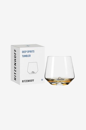 Ritzenhoff - Whiskeyglas Deep Spirits Diamond - Transparent - Drinksglas & shotglas - Fra Homeroom