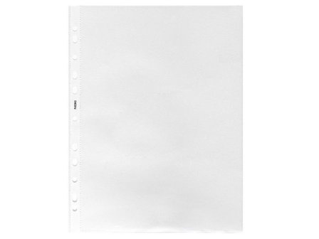 Plastficka A4 präglad 0,12mm 100/fp - Lyreco - Kontorsmaterial - Mappar och plastfickor - Plastfickor - Öppen överkant