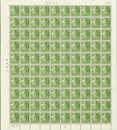 Danmark 1940 - Helark AFA 257a - Postfrisk