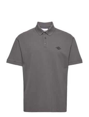 Polo Shirt Short Sleeve Grey HAN Kjøbenhavn Clothing