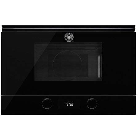 Bertazzoni Modern F383MODMWSGNE vegghengt mikrobølgeovn 38 cm, svart' - 'Sort, glass