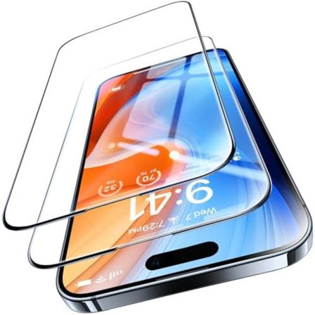 2 st super skärmskydd för iphone 15 pro max