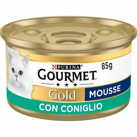 GOURMET Gold Gatto Mousse con Coniglio 85g