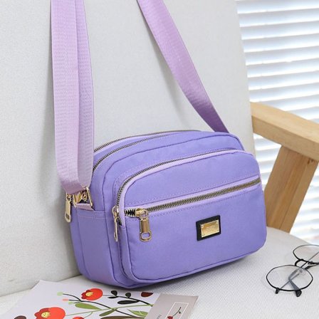 Crossbody Bag Skuldertaske LYS LILLA