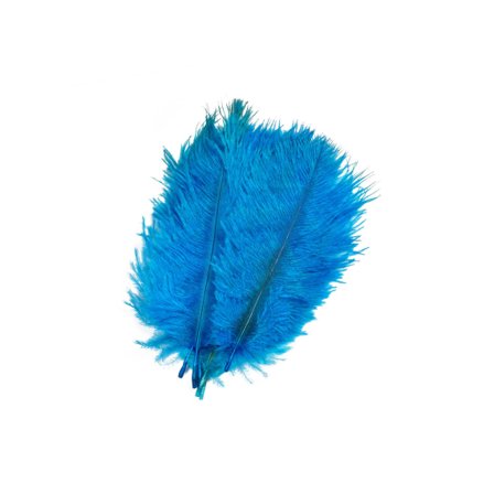 Frödin SNS Ostrich Hackles - Teal & Blue