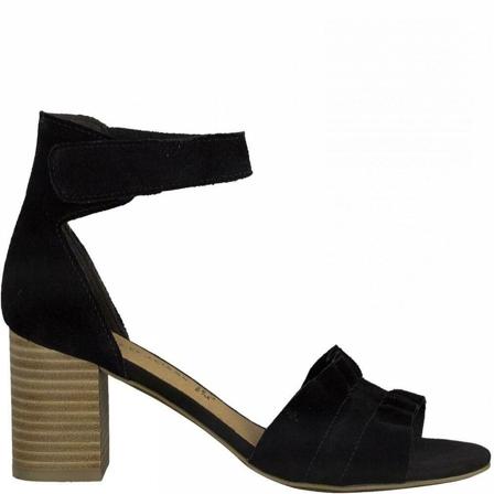 Marco Tozzi, High Heel Sandals Zwart, Dames, Maat:37 EU