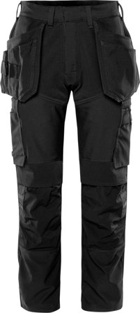 Fristads FR 2596 LWS Työhousut musta Musta, Vaatteet