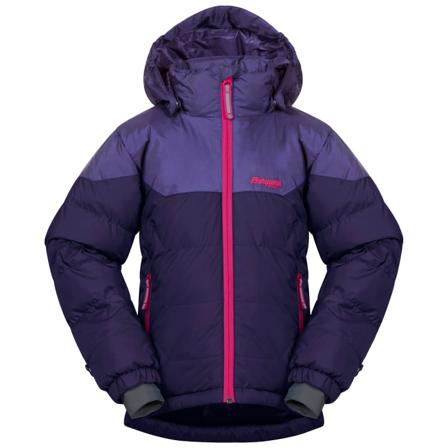 Bergans Ruffen Down Kids Jacket Children warmly-lined down jackets Purple 92