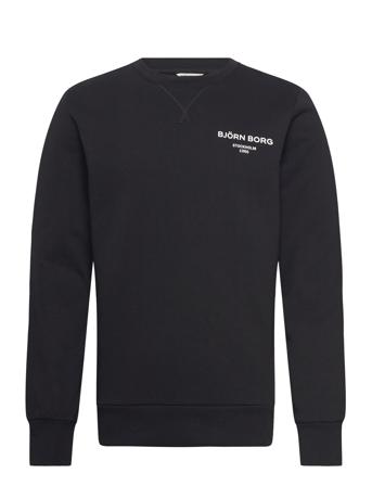 Borg Essential 1 Crew Sport Men Sport Clothing Sport Sweat-shirts & Hoodies Sport Sweat-shirts Black Björn Borg