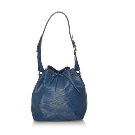 Louis Vuitton Vintage, Pre-owned Epi Petit Noe BAG Blauw, Dames, Maat:ONE Size