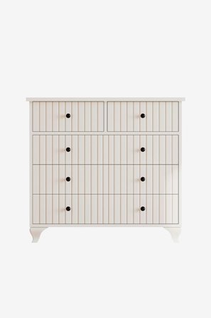 Hanah Home - Lipasto Arthur - Valkoinen - Lipastot - - Homeroom