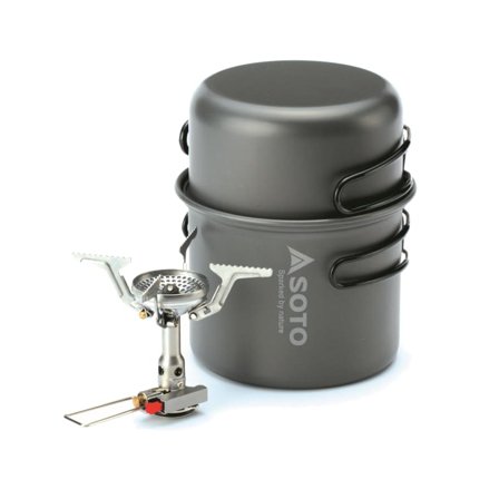 Soto Amicus & Cook Set Combo hiking stoves One Size