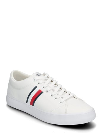 Tommy Hilfiger Th Hi Vulc Low Core Stripes Mesh - White - 40