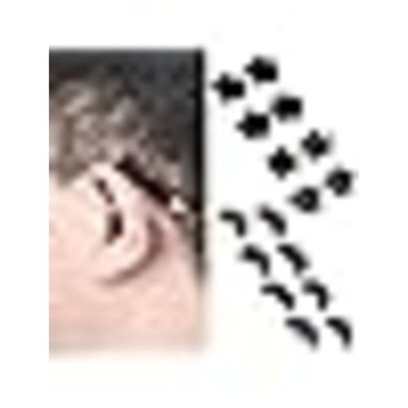 10 par brilleørekroker, silikon briller stangender holdere anti-skli for briller, solbriller, 10 par