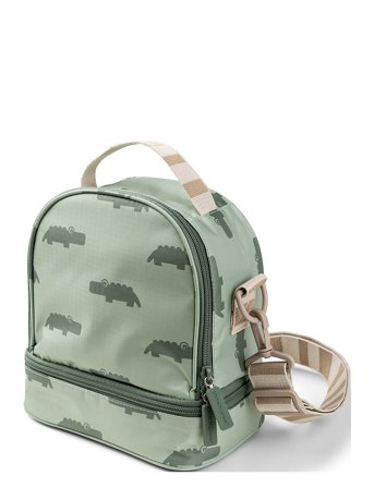 Done by Deer Kids Insulated Lunch Bag Croco Green - Green - 3 L